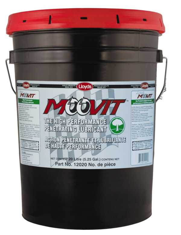 Moovit – The High Performance Penetrating Lubricant ( 5.25 gal ) 20 ltr pail 12020